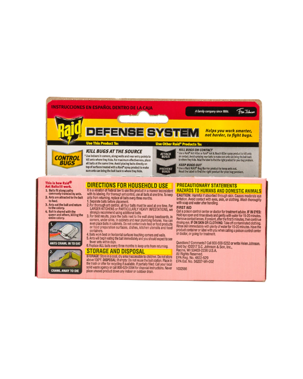 Raid Ant Bait Pack of 4