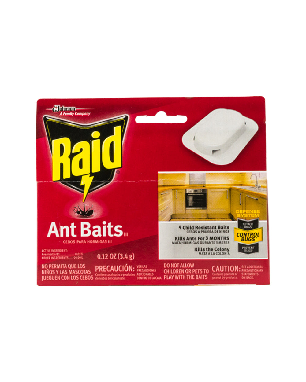 Raid Ant Bait Pack of 4