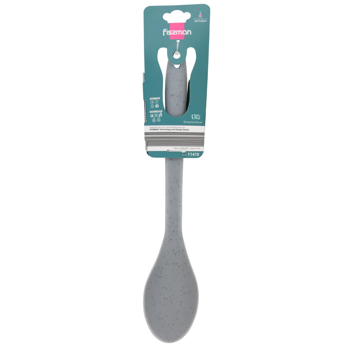 Fissman Serving Spoon Mauris Grey 33.5 cm Silicone