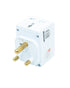 Oshtraco 15 Amp 3 Way Socket Adapter with Neon