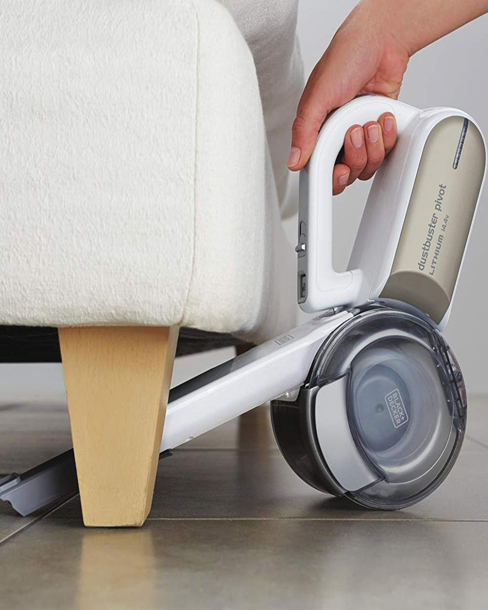 Black & Decker 14.4V Pivot Cyclonic Lithium Dustbuster Vacuum Cleaner