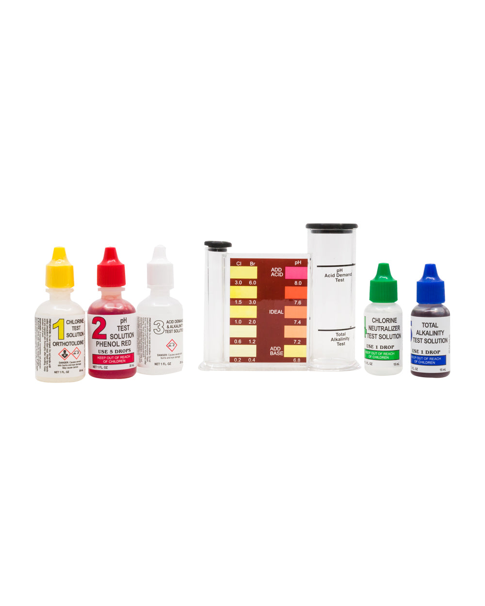 Jed 5 Factor Pool & Spa Test Kit