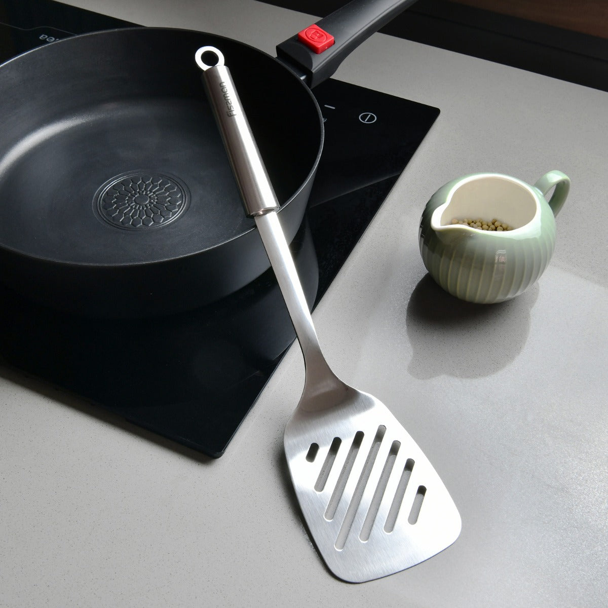 Fissman Slotted Turner Zonda 35cm Stainless Steel