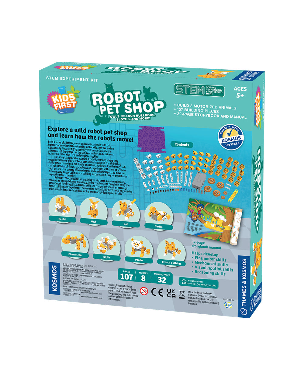 Thames & Kosmos Robot Pet Shop STEM Experiment Kit