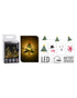 Homesmiths Christmas LED Silverwire with Deco 40 LED Warm White
