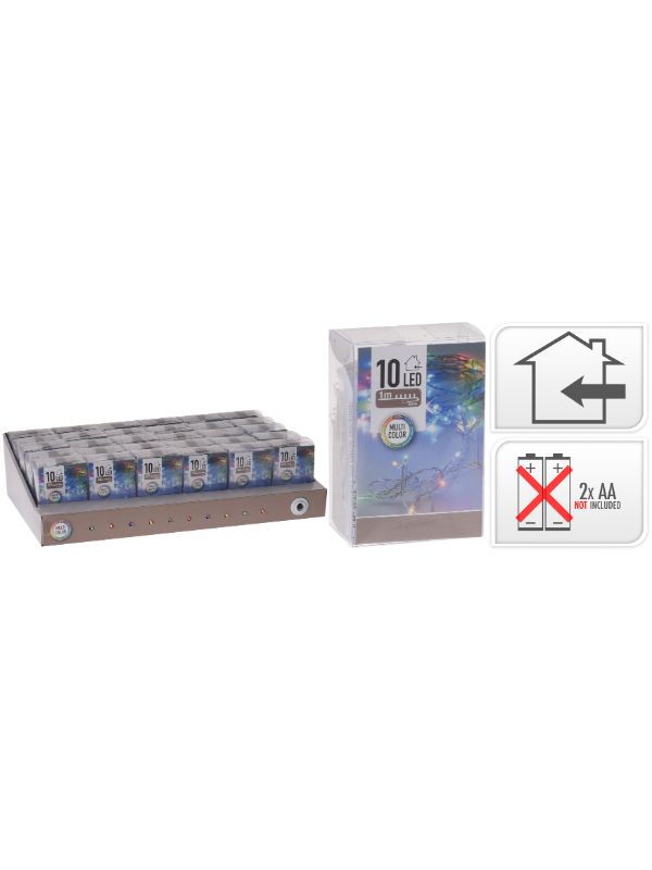 Homesmiths Led Lights 10Pc Bo Multi Timer