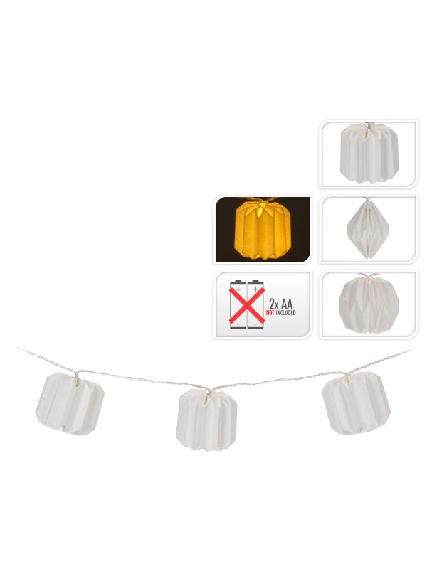 Homesmiths Lightchain Led Paper Ball