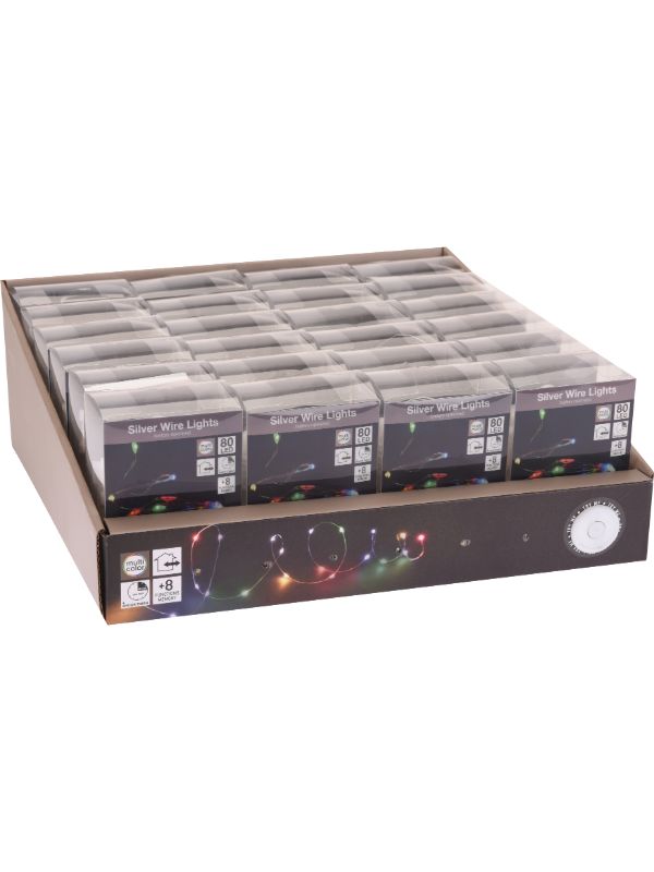 Homesmiths Silverwire 80Led Multi Bo Ip44
