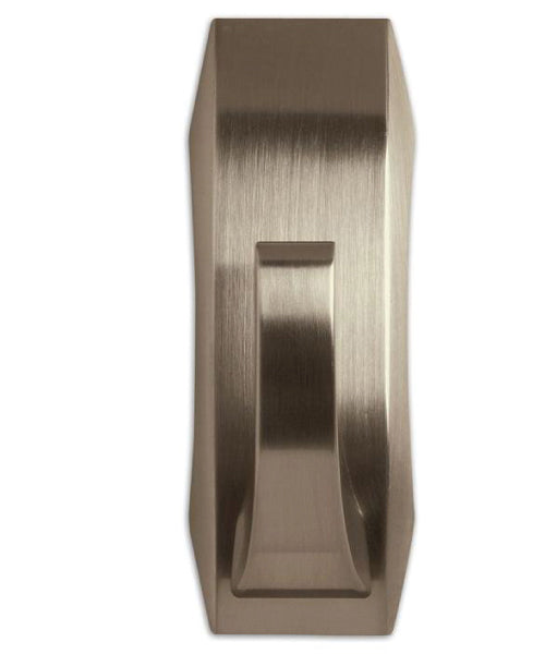 Command Large Satin Nickel Metal Bath Hook