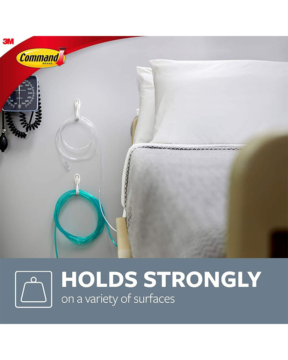 Command Cord Cable Bundler Hook White