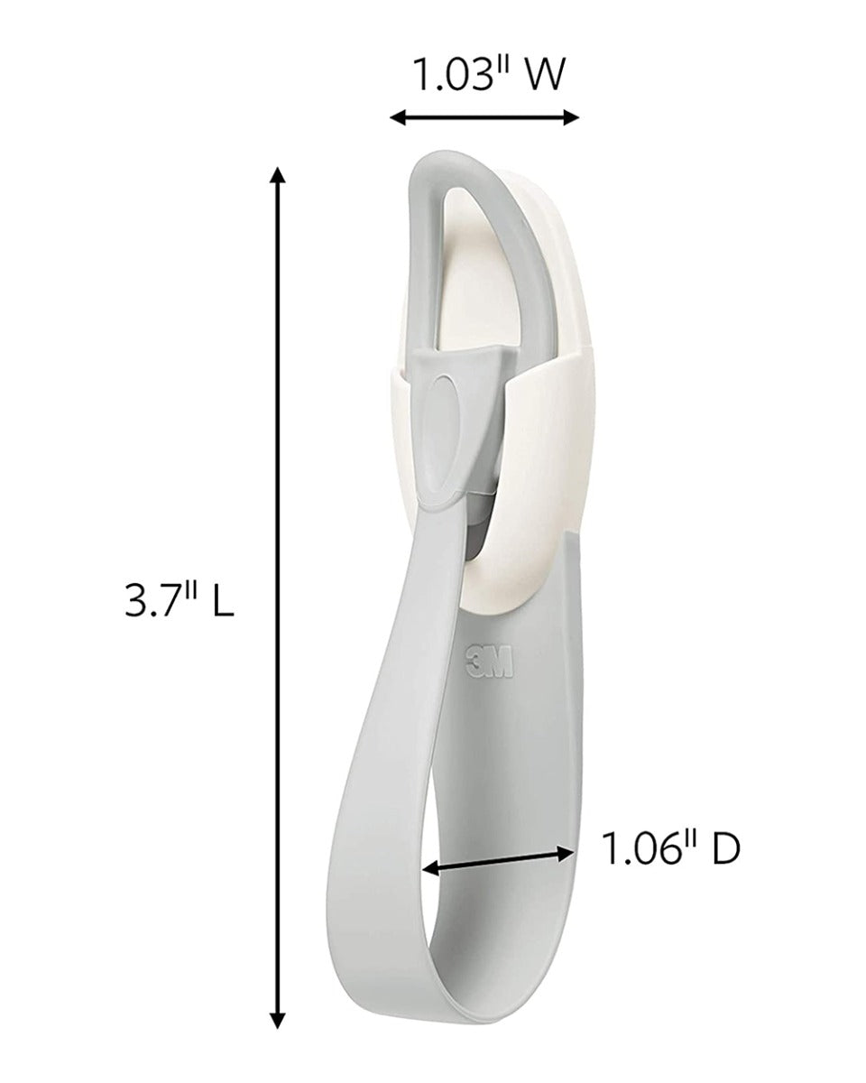 Command Cord Cable Bundler Hook White