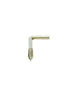 Homesmiths Brass Plated Square Hook 2 1/2 Inch