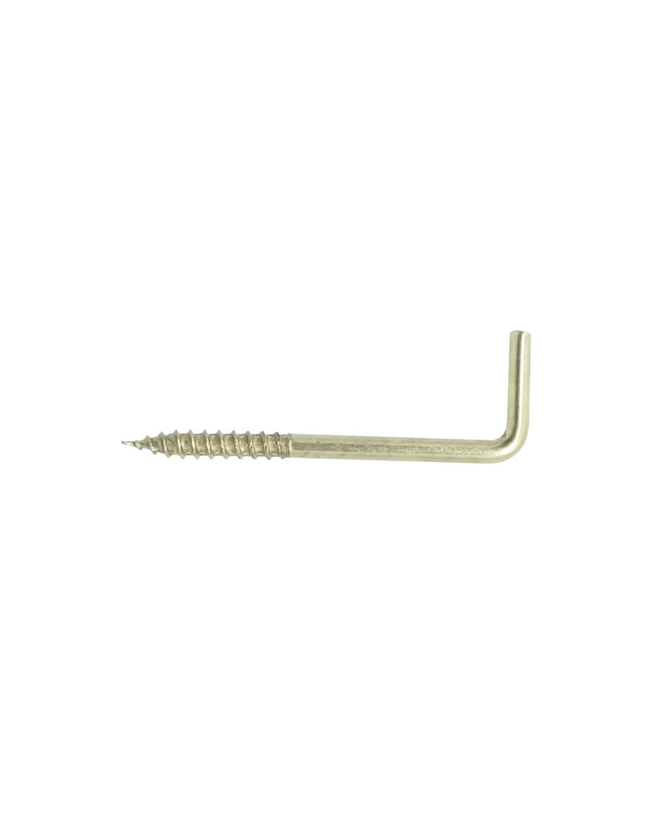Homesmiths Brass Plated Square Hook 2 1/2 Inch