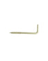 Homesmiths Brass Plated Square Hook 2 1/2 Inch
