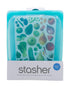 Stasher 1.9 Liter Reusable Silicone Storage Bag Aqua