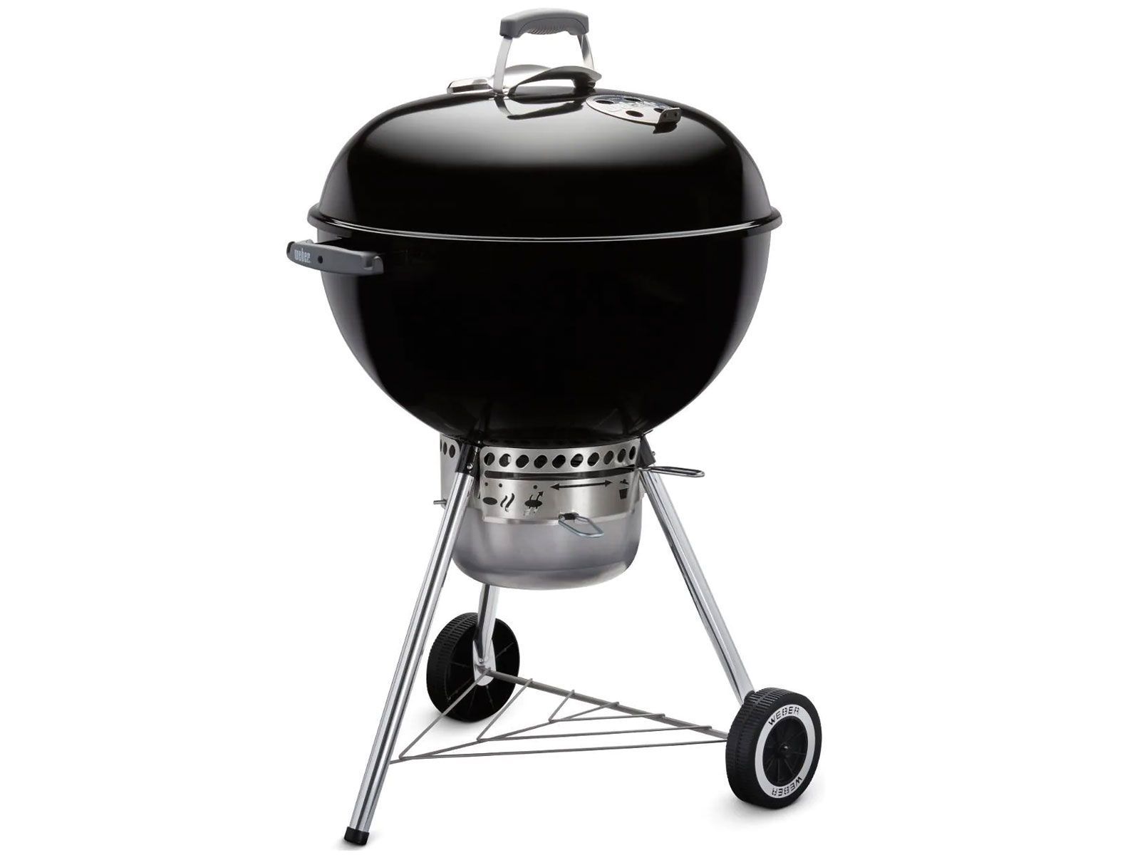 Weber® 22in Original Kettle Premium Charcoal Grill 22" BLK