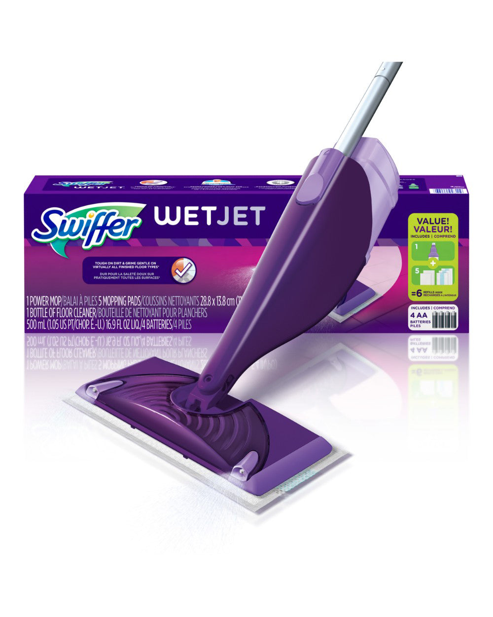 Swiffer Wet Jet Kit with Flexible Head