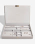 Stackers Taupe Supersize Section Jewellery Box with Lid