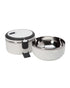 Simplify 48oz Round 2 Tier Stainless Steel Insulated Lunch Box Assorted 1 Pieces