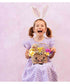 Talking Tables Spring Bunny Floral Bunny Ears Headband