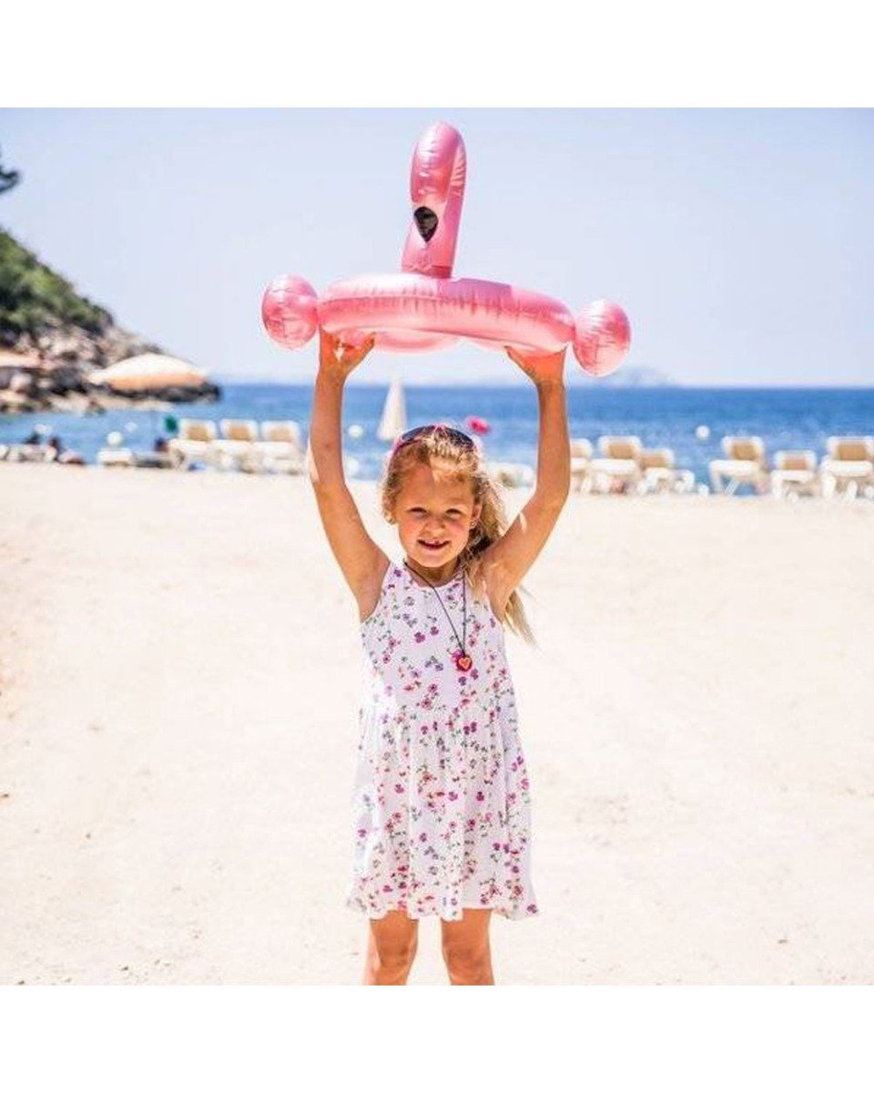 Swim Essentials Splitring Rose Gold Flamingo 56cm