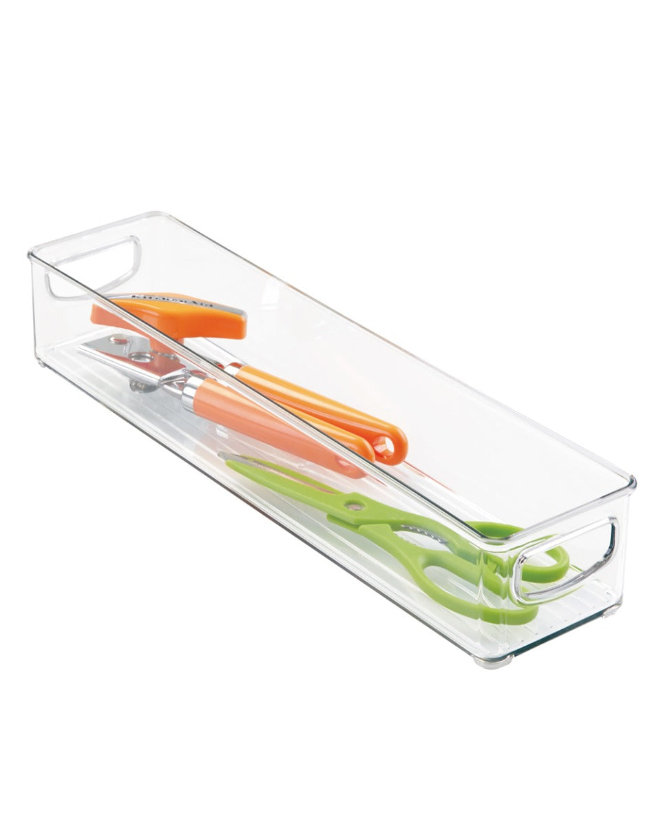 Interdesign Kitchen Binz 16 x 4 x 3 inch Clear