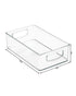 Interdesign Kitchen Binz 10 x 6 x 3 inch Clear