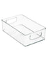 Interdesign Kitchen Binz 10 x 6 x 3 inch Clear