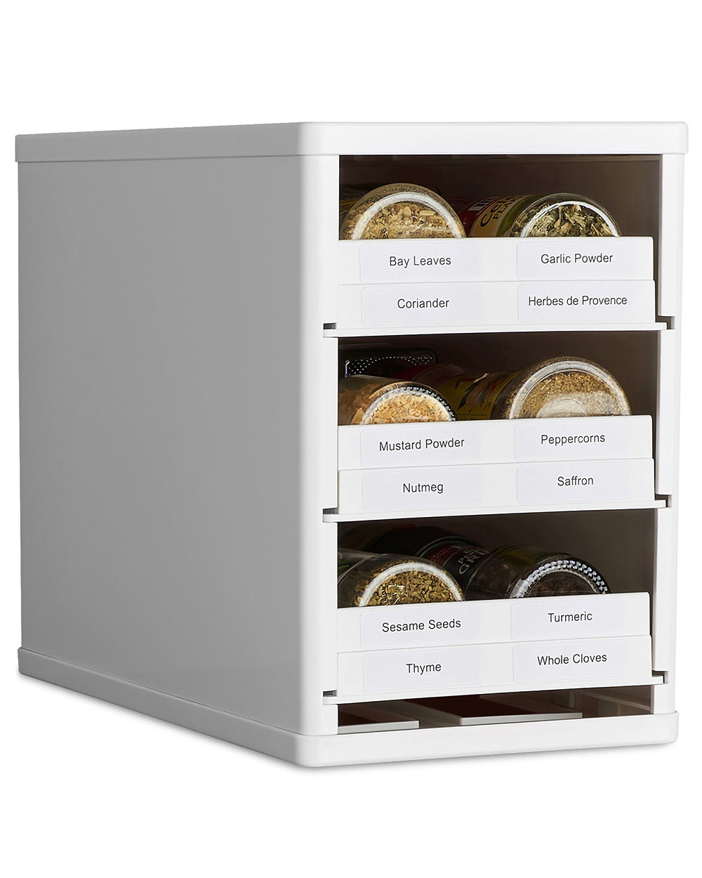 Youcopia Mini Spice Rack Stack 12 Bottle Organizer