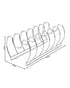 Interdesign Classico Cookware Organiser 6.2 x 5.2 x 12.2 inch