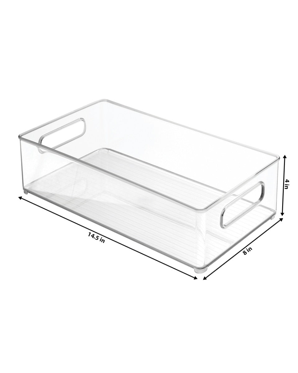 Interdesign Linus Bath Binz Deep Bin Clear