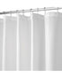 Interdesign Carlton Shower Curtain 72 x 72 inch White