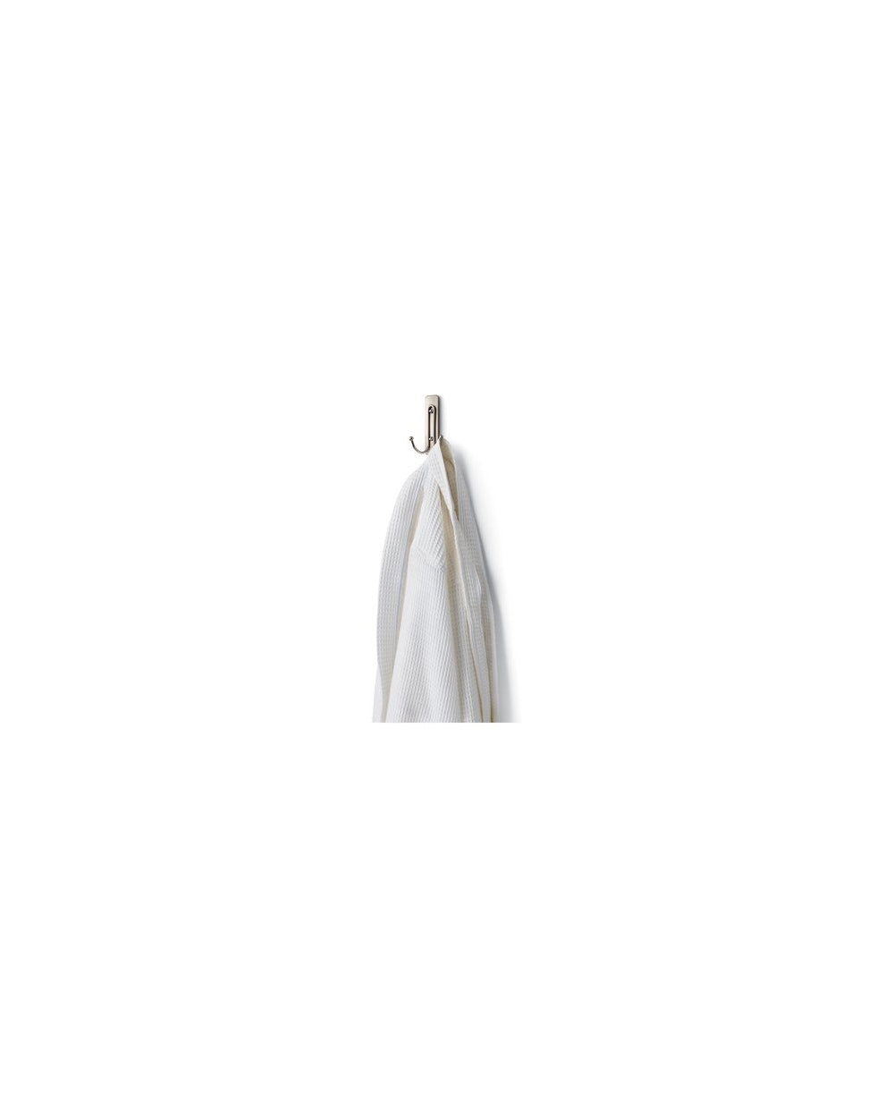 Command Large Satin Nickel Double Hook