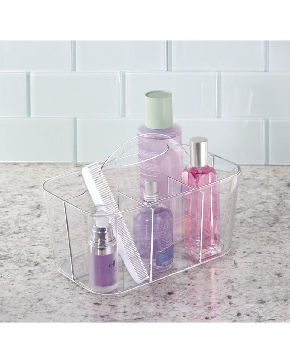 Interdesign Clarity Caddy 9.7 x  6.7 x 6 inch Clear
