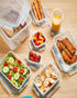 Addis Clip & Close 700 ML Square Container