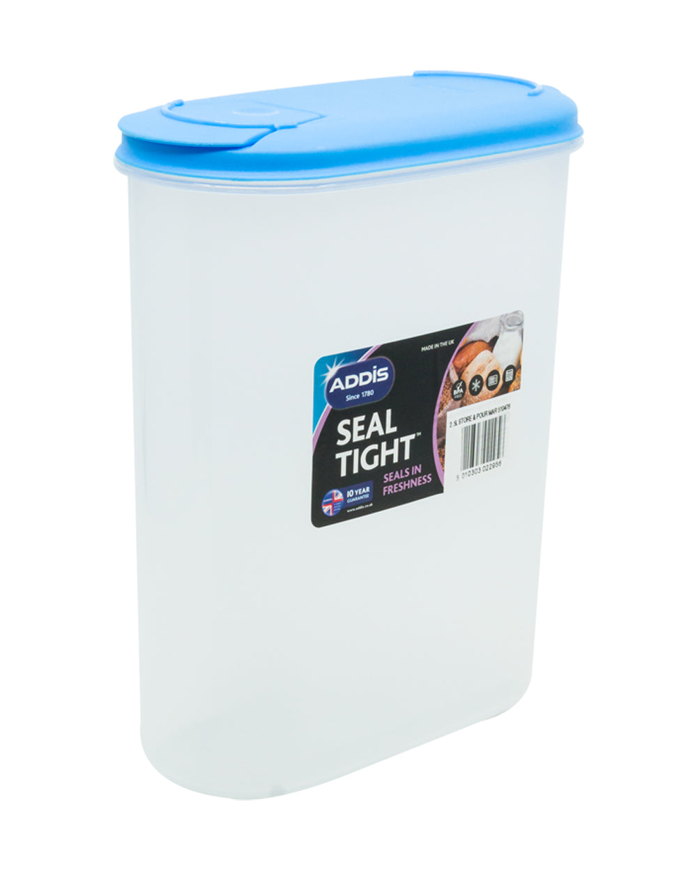 Addis Seal Tight 2.5L Large Store & Pour Clear