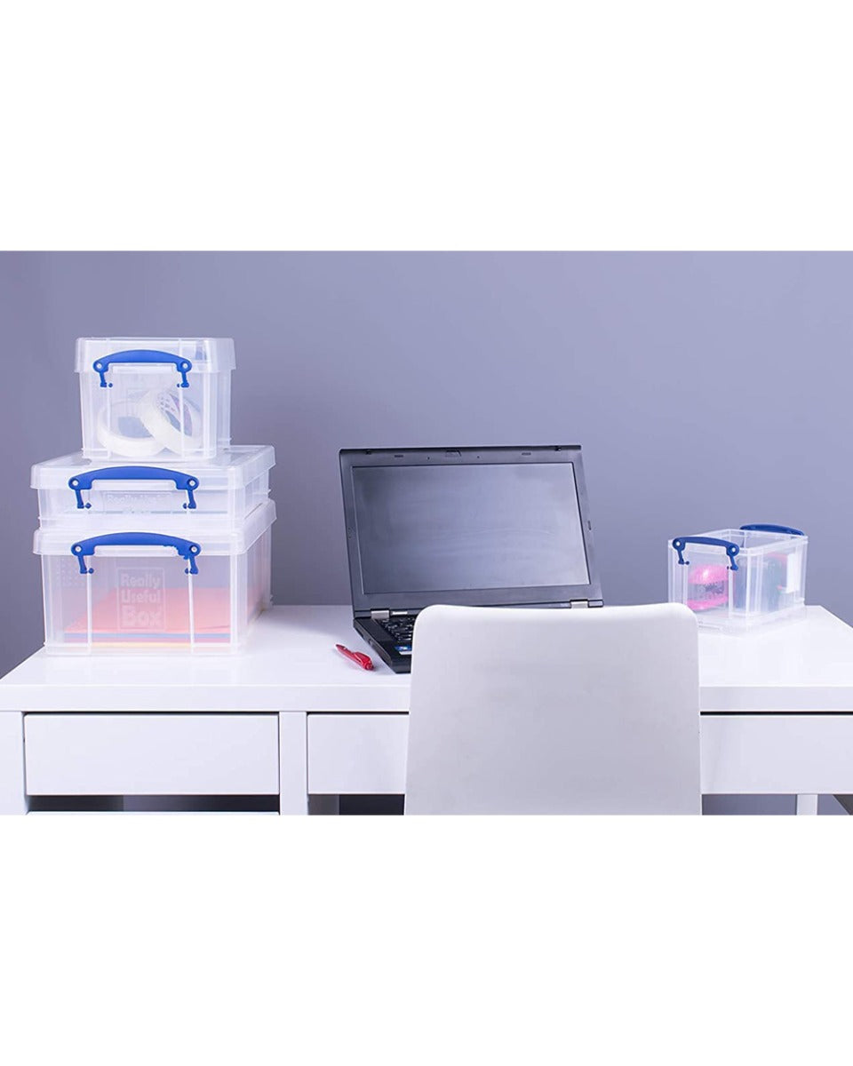 Really Useful 3L Storage Box Clear