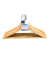 Homesmiths Clothes Hanger Set Eucalyptus Wood 8 Pieces