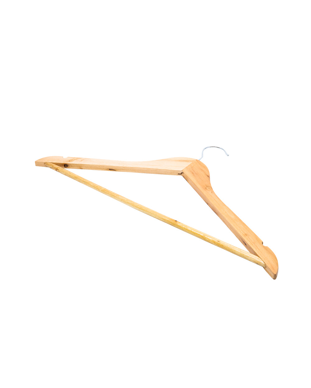 Homesmiths Clothes Hanger Set Eucalyptus Wood 8 Pieces