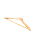 Homesmiths Clothes Hanger Set Eucalyptus Wood 8 Pieces