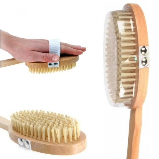 Homesmiths Bath Brush 43cm Wood