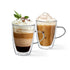 Fissman Set of 2 Double Wall Mugs 350ML Borosilicate Glass