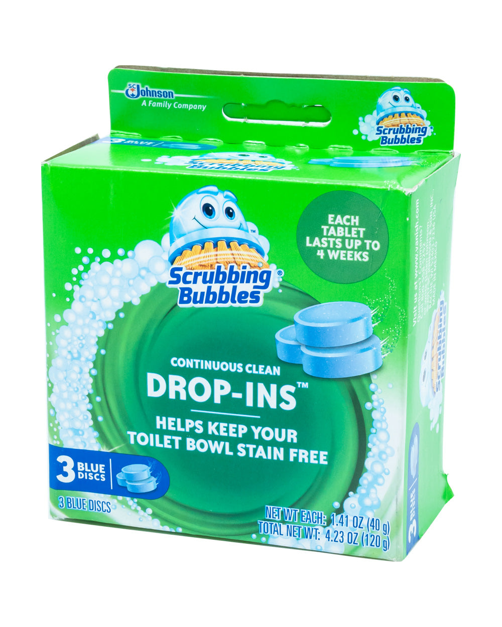 Scrubbing Bubble 3 Pack 3.4 Ounce Vanish Drop In