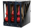 Homesmiths Treetopper Glass Matt 3 Color Red Assorted