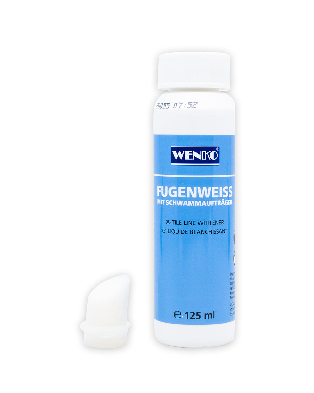 Wenko Grout White with sponge 125ML