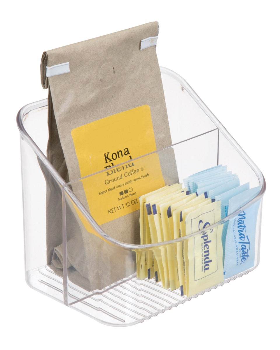 Interdesign Linus Packet Organizer 6.09 x 4.09 x 5.1 inch Clear