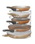 Interdesign Classico Skillet Organiser 10.8 x 9.09 x 7.9 inch Chrome