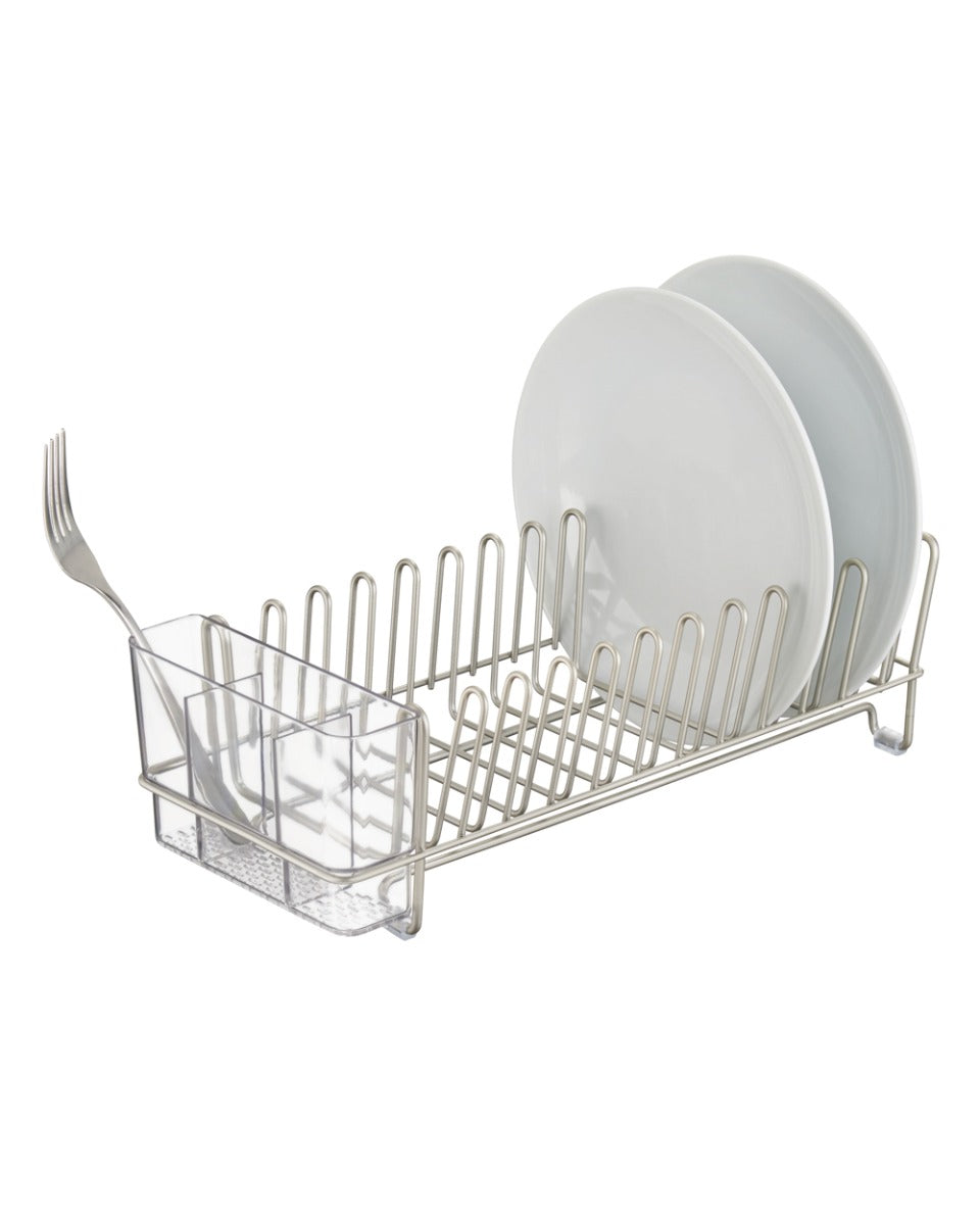 Interdesign Classico Compact Dish Drainer Stain Cleaner 12.5 x 5.7 x 4 inch