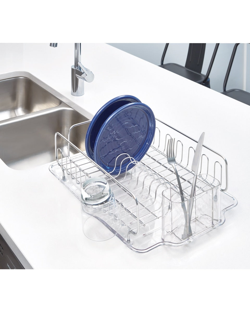 Interdesign Forma Lupe Drainer 12.2 x 17.5 x 5.2 inch Clear