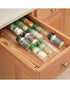Interdesign Linus Drawer Spice Holder 7.9 x 15.5 x 1.2 inch Clear